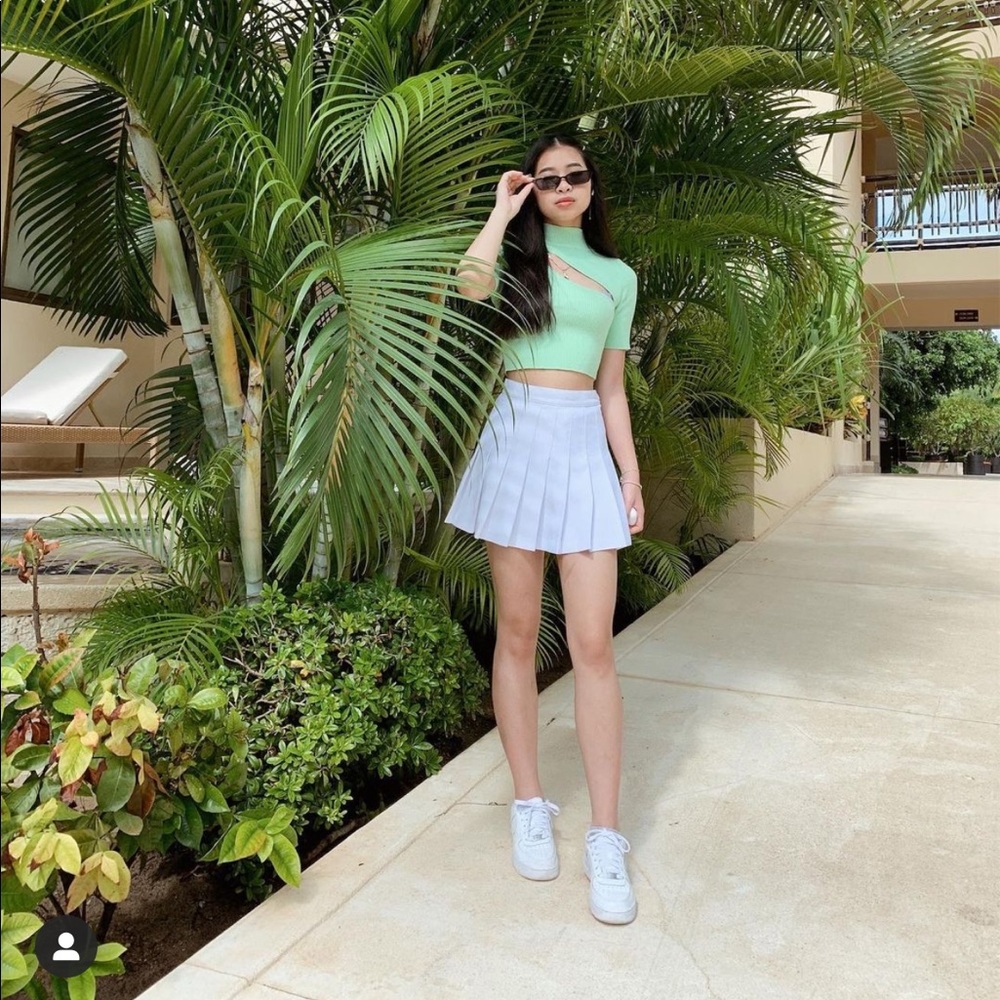 PEPPERMAYO CUTOUT TOP